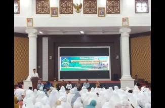 329 Orang Calon Jamaah Haji Tahun 2024 Bukittinggi Laksanakan Manasik Haji Gabungan