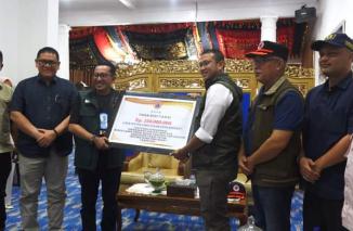 BNPB Bantu Korban Bencana Alam di Tanah Datar