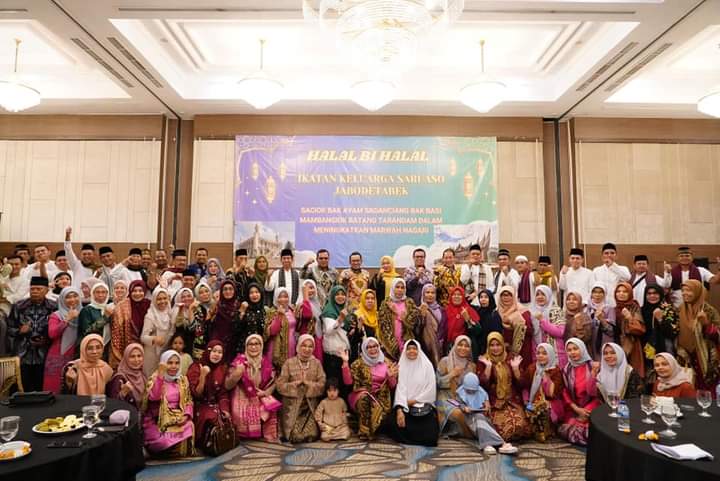 Ikatan Keluarga Saruaso Jabodetabek Laksanakan Halal Bihalal