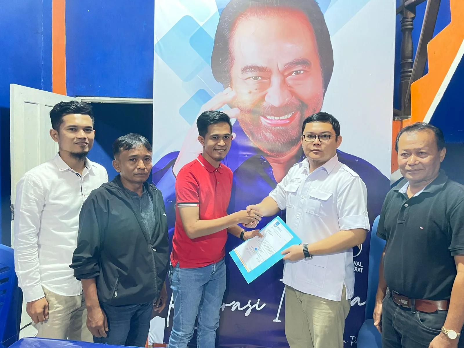 Bang Wako Ambil Form Pendaftaran di Partai Nasdem