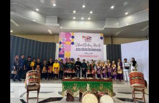 SMP N 1 Bertabur Juara di Festival dan Lomba Seni Siswa Nasional