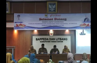 Pemkab Tanah Datar Gelar Rapat Koordinasi Forum Peningkatan Konsumsi Ikan Nasional