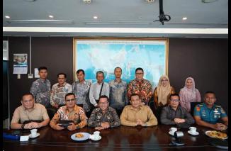 Pemkab dan DPRD Tanah Datar Kunjungi Dirjen Toponimi dan Batas Wilayah