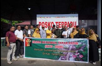 IKTD Duri Riau Bantu Warga Tertimpa Bencana Alam di Tanah Datar