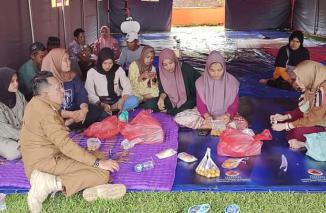 Bupati Tanah Datar Ingatkan Hal Ini Pada Pengungsi