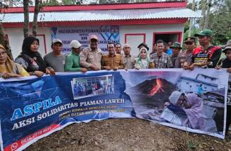 Lima Keluarga Huni Rumah Sementara di Jorong Panti Tanah Datar