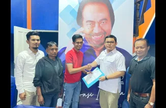 Bang Wako Ambil Form Pendaftaran di Partai Nasdem