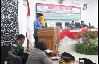 DPRD Tanah Datar Bahas Ranperda Pertanggungjawaban APBD 2023 dan RPJPD 2025 - 2045