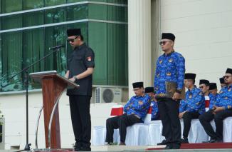 Walikota Bukittinggi Bacakan Pidato Menteri Komunikasi dan Informatika RI