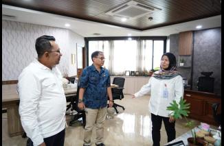 Bupati Tanah Datar Minta Dukungan Kemensos Pemulihan Ekonomi