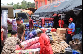 Supreme Energy PLTP Muara Laboh Kabupaten Solok Selatan Salurkan Bantuan Bencana ke Posko Utama di Sungai Pua