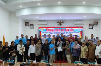 Wartawan Tanah Datar Sampaikan Aspirasi ke DPRD Terkait Penolakan RUU Penyiaran