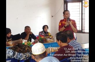 Sosialisasi Perda No 02 Tahun 2024 Tentang Trantibum Kepada Niniak Mamak, LPM dan Tokoh Masyarakat Bukittinggi