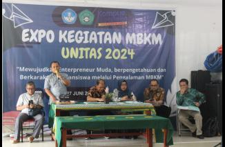 Universitas Tamansiswa Padang Gelar Expo Kegiatan MBKM 2024 Mewujudkan Enterpreneur Muda Berkarakter Tamansiswa