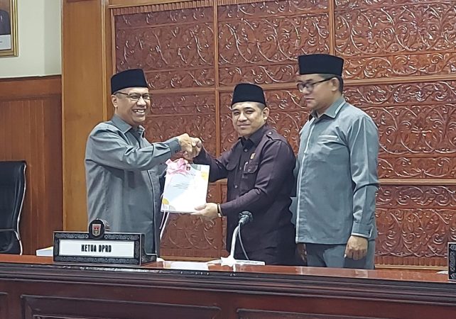 Wawako Hantarkan Rancangan KUA PPAS 2025 dan Rancangan Perubahan KUA PPAS 2024