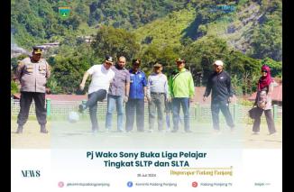 Pj Wako Sony Buka Liga Pelajar Tingkat SLTP dan SLTA