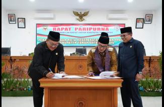 DPRD dan Pemkab Tanah Datar Sepakati KUA PPAS APBD 2025