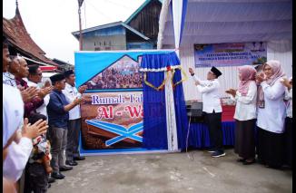 Nagari Koto Baru Sungai Tarab Miliki Rumah Tahfizh Al Waly dan Ambulans