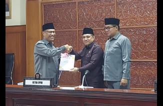 Wawako Hantarkan Rancangan KUA PPAS 2025 dan Rancangan Perubahan KUA PPAS 2024
