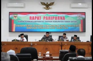 DPRD Tanah Datar Bahas Perubahan APBD 2024