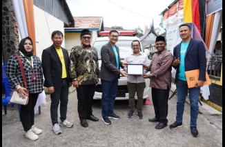 BNI Serahkan Ambulans Untuk Nagari Bungo Tanjuang