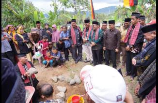 Balai Adat Nagari Pariangan Mulai Dibangun