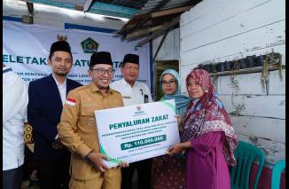 Pemkab Tanah Datar Rehab Rumah Ainil Mardiyah d Nagari Gurun