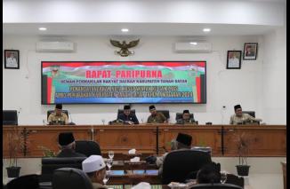 DPRD dan Pemkab Tanah Datar Sepakati KUA PPAS APBD Perubahan 2024