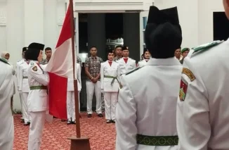 Sebanyak 54 Paskibraka Kota Bukittinggi Resmi Dikukuhkan