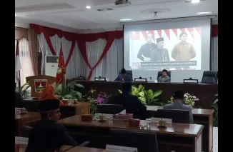 Rapat Paripurna DPRD Dengarkan Pidato Kenegaraan Terakhir Presiden RI