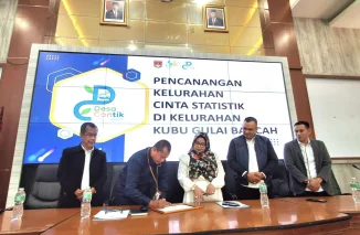 Kelurahan Kubu Gulai Bancah Wakili Bukittinggi Sebagai Desa Cinta Statistik Tingkat Nasional