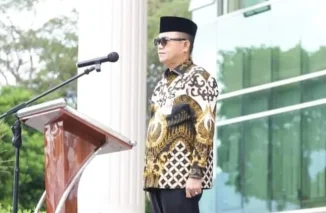 Pjs Wako Hani Syopiar Rustam Pertama Kali Pimpin Apel Gabungan