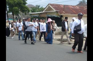 Cawako Erman Safar Blusukan di Kelurahan Campago Guguak Bulek Kecamatan MKS