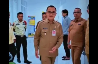 Pjs Wako Tinjau Sejumlah Ruangan dan Fasilitas RSUD Bukittinggi