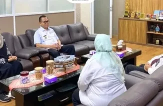 Pjs Wako Dapat Dukungan Penuh Dari Perpusnas Untuk Segera Mewujudkan E-Library di Bukittinggi