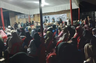 Cawako No Urut 3 Erman Safar Sampaikan Visi Misi Dihadapan Ratusan Warga Tabek Gadang Kelurahan Aur Kuning