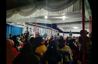 Erman Safar Kampanye di Dekat Rumah Kerabat Menteri Kebudayaan Fadli Zon