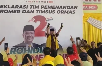 Calon Petahana gubernur BEngkulu nomor urut 2, Rohidin Mersyah 