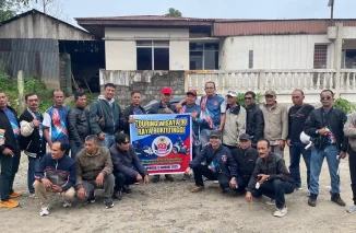 70 Anggota Komunitas 90 Raya Bukittinggi Ikuti Touring Wisata 2025