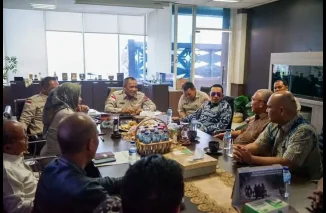 Pemkab Tanah Datar Koordinasi BNPB Terkait Dana Pembangunan Pasca Bencana