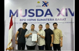M. Dhanni Hariyona Bakal Pimpin HIPMI Sumbar