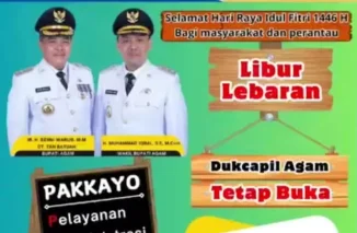 PAKKAYO: Inovasi Disdukcapil Agam, Layanan Adminduk di Libur Lebaran