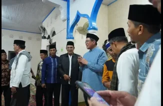 TSR II Pemkab Tanah Datar Silaturahmi dengan Jamaah Masjid Jihad Lubuak Jantan