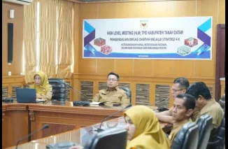 Wabup Ahmad Fadly Ikuti Rakor Zoom Dengan Mendagri