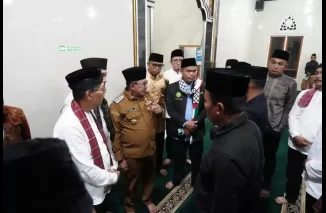 TSR I Pemkab Tanah Datar Kunjungi Jamaah Surau Nurul Huda Tanjung Bonai