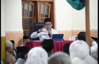 TSR I Pemkab Tanah Datar Silaturahmi dengan Jamaah Masjid Nurul Yaqin Nagari Batu Bulek