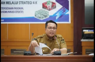 Wabup Ahmad Fadly Bahas Masalah Kesehatan Masyarakat Dengan BPJS
