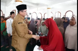 Baznas Tanah Datar Salurkan Zakat Konsumtif Pada 1.500 Mustahik