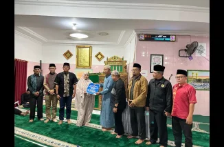 Kunjungi Masjid Baitussalam, TSR VI Beri Bantuan Rp9 Juta