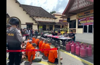 Bukittinggi Police Reveal 19 Drug Cases in January - February 2025